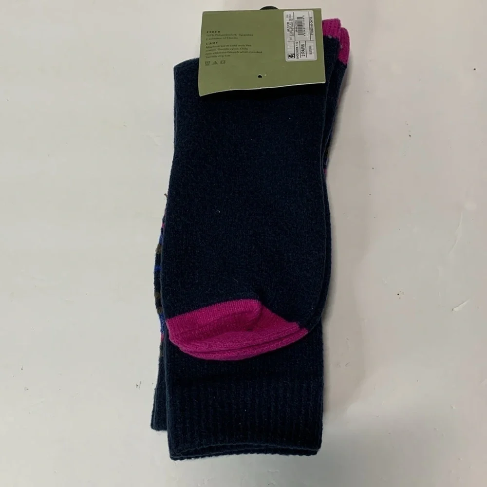 Goodfellow Co Crew Socks 2 Pairs Size 7-12 New